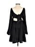 Altar'd State 100% Polyester Solid Black Cocktail Dress Size XXS - photo 2
