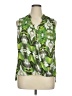 Alfani 100% Polyester Green Sleeveless Blouse Size 14 - photo 1
