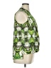 Alfani 100% Polyester Green Sleeveless Blouse Size 14 - photo 4