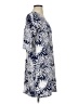 Blue Ginger Print Blue Casual Dress Size XS - photo 4