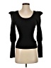 Express Black Long Sleeve Top Size S - photo 1