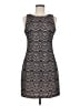 Guess 100% Polyester Chevron-herringbone Black Cocktail Dress Size 6 - photo 1