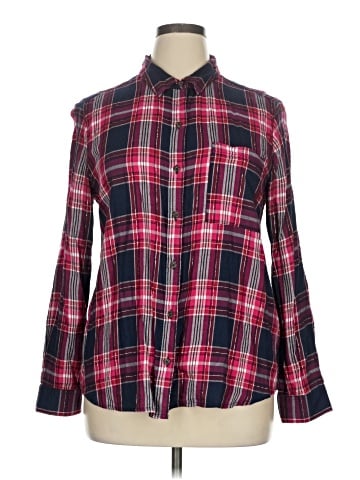 Style&Co Long Sleeve Button-Down Shirt (view 1)