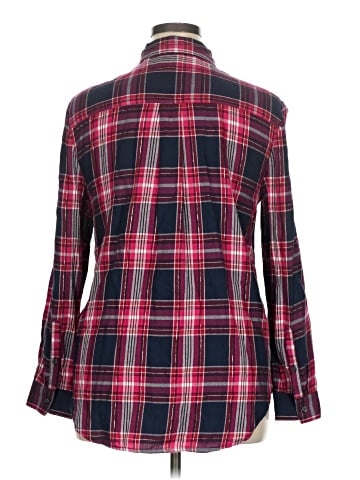 Style&Co Long Sleeve Button-Down Shirt (view 2)