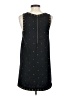 Free People 100% Polyester Stars Black Casual Dress Size 2 - photo 2