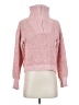 Cupcake 100% Polyester Pink Turtleneck Sweater Size S - photo 1