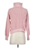 Cupcake 100% Polyester Pink Turtleneck Sweater Size S - photo 2
