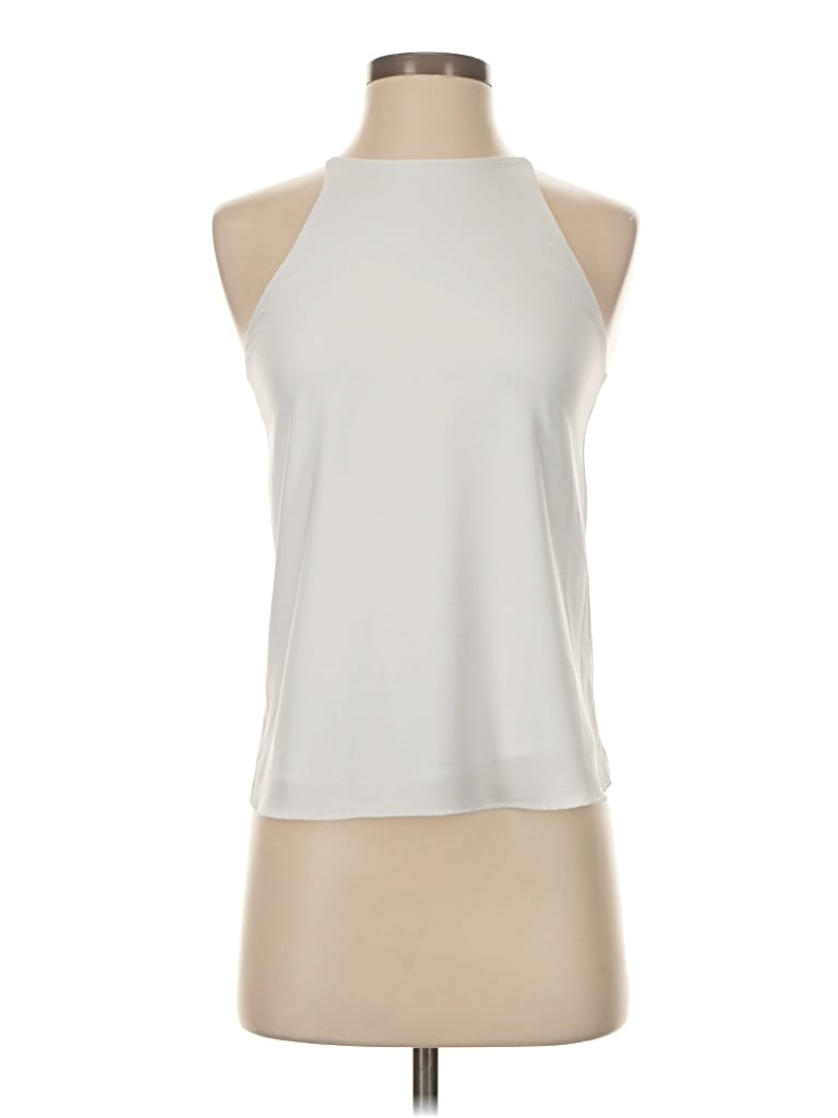 Pre-owned Love, Bonito Sleeveless Blouse In White