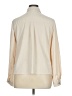 Unbranded 100% Polyester Color Block Ivory Long Sleeve Blouse Size XL - photo 2
