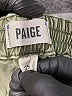 Paige Solid Green Casual Pants Size 25 waist - photo 7