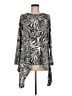 Isabel Silver Long Sleeve Blouse Size M - photo 1
