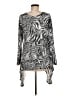 Isabel Silver Long Sleeve Blouse Size M - photo 2