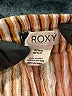 Roxy 100% Viscose Stripes Orange Shorts Size 14 - photo 3