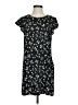Adrienne Vittadini 100% Polyester Stars Black Casual Dress Size 2 - photo 1