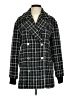 Dolce Cabo 100% Polyester Houndstooth Black Coat Size XS - photo 1