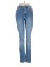 French Connection Hearts Blue Jeans Size 6 - photo 1