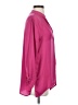 Glam 100% Polyester Pink Long Sleeve Blouse Size S - photo 4