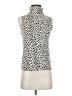 MNG Suit Ivory Sleeveless Blouse Size S - photo 1