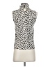 MNG Suit Ivory Sleeveless Blouse Size S - photo 2