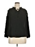 Cooper & Ella 100% Polyester Black 3/4 Sleeve Blouse Size XL (4) - photo 1