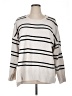 Sanctuary 100% Polyester Stripes Ivory Pullover Sweater Size XL - photo 1