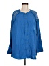 GiGio Blue Long Sleeve Blouse Size M - photo 1