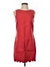 J.Crew Solid Red Casual Dress Size 2 - photo 1
