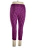 Vogo Purple Active Pants Size 1X - photo 2