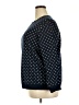 Style&Co Polka Dots Blue Pullover Sweater Size 2X - photo 5