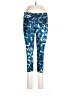 New Balance Print Blue Active Pants Size L - photo 1