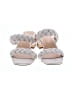 Sincerely Jules Ivory Sandals Size 9 1/2 - photo 2