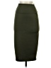 It's Solid Green Casual Skirt Size S - photo 1