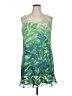 CAbi 100% Polyester Tropical Green Casual Dress Size XL - photo 1