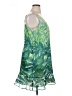 CAbi 100% Polyester Tropical Green Casual Dress Size XL - photo 4