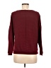 Unbranded Solid Burgundy Pullover Sweater Size M - photo 2