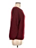 Unbranded Solid Burgundy Pullover Sweater Size M - photo 4