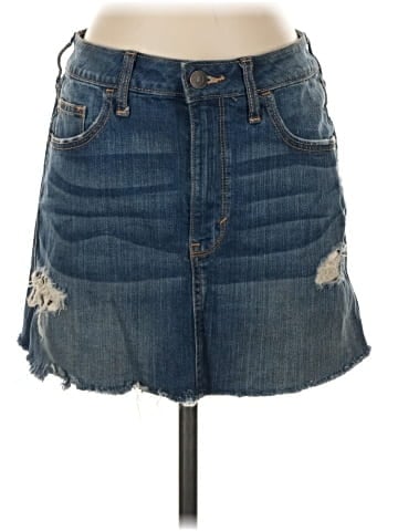Abercrombie & Fitch Denim Skirt (view 1)
