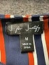 J for Justify 100% Polyester Stripes Black 3/4 Sleeve Blouse Size M - photo 7