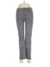 Parker Smith Chevron-herringbone Gray Jeans Size 6 - photo 1