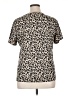 Blooming Jelly Animal Print Tan Short Sleeve T-Shirt Size XL - photo 2