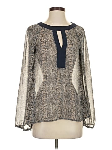 Harlowe & Graham Long Sleeve Blouse (view 1)