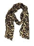 Assorted Brands Animal Print Yellow Brown Scarf One size - photo 1