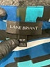 Lane Bryant 100% Polyester Blue 3/4 Sleeve Blouse Size 18 - 20 Plus - photo 7