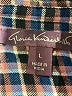Gloria Vanderbilt Plaid Blue Long Sleeve Button-Down Shirt Size L - photo 4