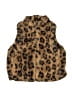 Crewcuts 100% Polyester Animal Print Brown Faux Fur Vest Size XX-Small - photo 1