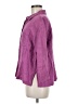 Chico's Design Purple 3/4 Sleeve Button-Down Shirt Size Med (1) - photo 5