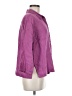 Chico's Design Purple 3/4 Sleeve Button-Down Shirt Size Med (1) - photo 4