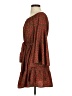 VICI 100% Polyester Animal Print Brown Casual Dress Size S - photo 5