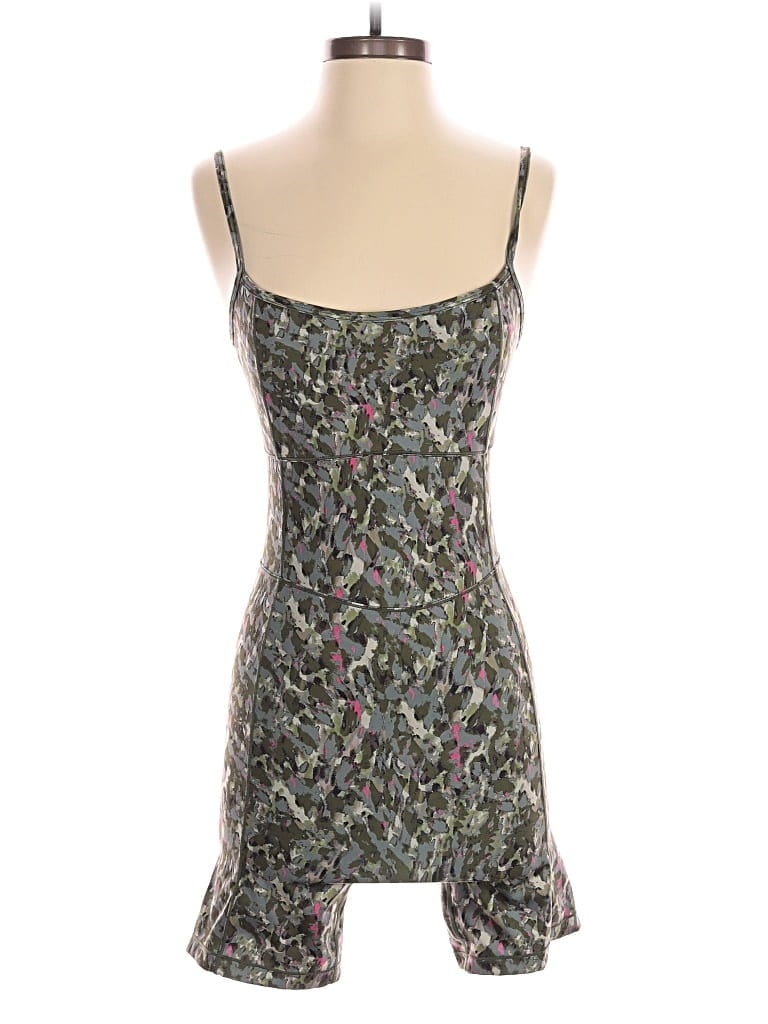 Pre-owned Fabletics Romper In Green