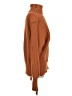 Zenana Brown Turtleneck Sweater Size XS - photo 4